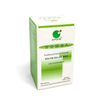 Herbal International - Traditional Chinese Formula pills: Bai He Gu Jin Tang (百合固金丸) Lily Combination