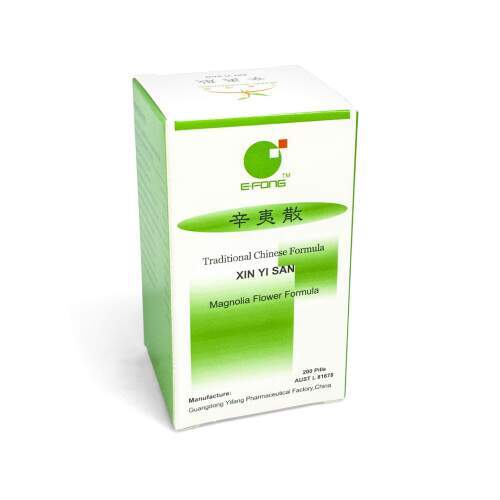 Herbal International - Traditional Chinese Formula pills: Xin Yi San (辛荑 散) Magnolia Flower Formula