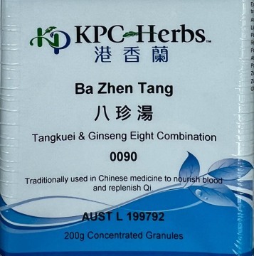KPC Granulated Formula - BA ZHEN TANG (八珍湯) / Tangjuei & Ginseng Eight Combination (K0090) 