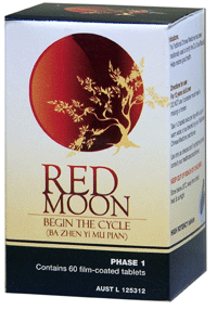 Cathay Herbal - Red Moon : Begin The Cycle (Leonurus & Danggui Combination) (Ba Zhen Yi Mu pian) (RM01)