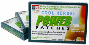 Cathay Herbal - Cool Herbal Power Patch (SHANG SHI ZHI TONG PLASTER) - # 433