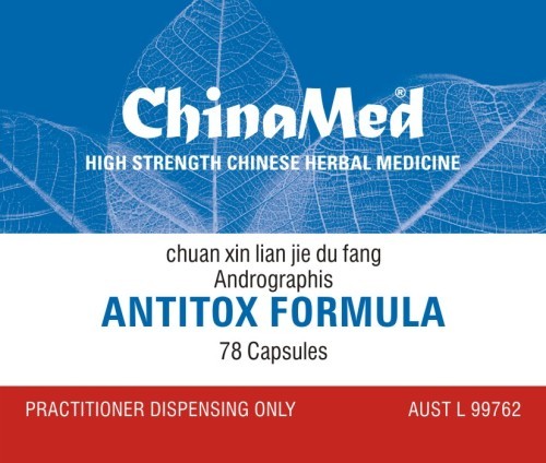 China Med - Antitox Formula (Chuan Xin Lian Jie Du Fang 穿心連解毒湯 CM105)