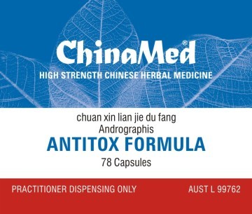 China Med - Antitox Formula (Chuan Xin Lian Jie Du Fang 穿心連解毒湯 CM105)