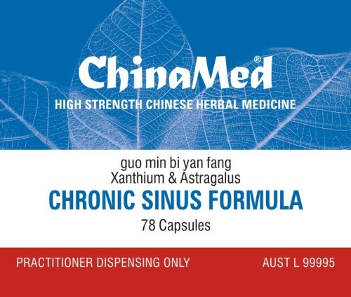 China Med - Chronic Sinus Formula (Guo Min Bi Yan Fang 過敏鼻炎方 CM111)