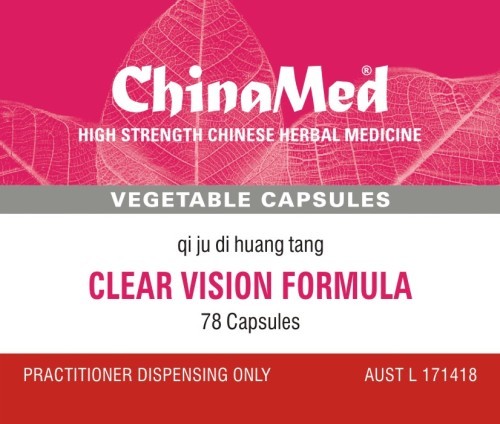 China Med - Clear Vision Formula (Qi Ju Di Huang Tang 杞菊地黄湯 CM181)