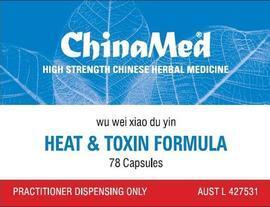 China Med - Heat & Toxin Formula (Wu Wei Xiao Du Yin) Previously known as Skin Detox Formula 五味消毒飲 (CM125)