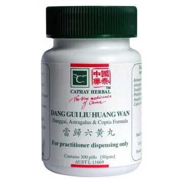 Cathay Herbal Danggui, Astragalus & Coptis Formula (Dang Gui Liu Huang Wan 當歸六黄丸 CH043）