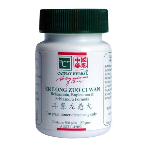 Cathay Herbal Rehmannia, Bupleurum & Schizandra Formula (Er Long Zuo Ci Wan 耳聾左慈丸 CH304）