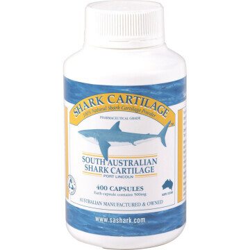 South Australian Shark Cartilage 500mg 400 capsules 南澳沙魚丸