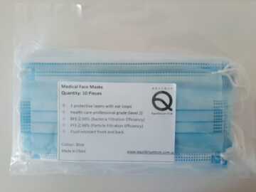 Disposable Medical Masks 10pcs （ 醫療級用口罩）