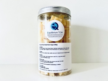 Honey & Pear Herbal Rock Sugar (500g) 潤肺止咳蜂梨糖