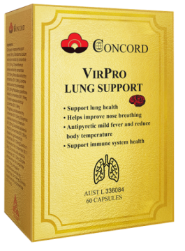 Concord VirPro Lung Support 康道健肺寳 （60 capsules)