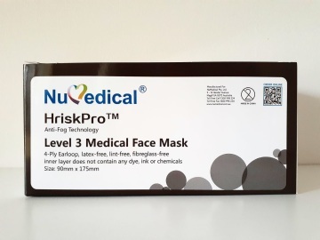  HriskPro Level 3 Medicial Face Mask (Black)